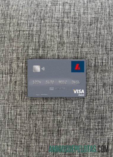 Islândia Landsbankinn Visa Cartão de Débito Photolook Front modelo